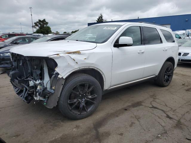 1C4RDJDG2EC598350 - 2014 DODGE DURANGO LIMITED WHITE photo 1