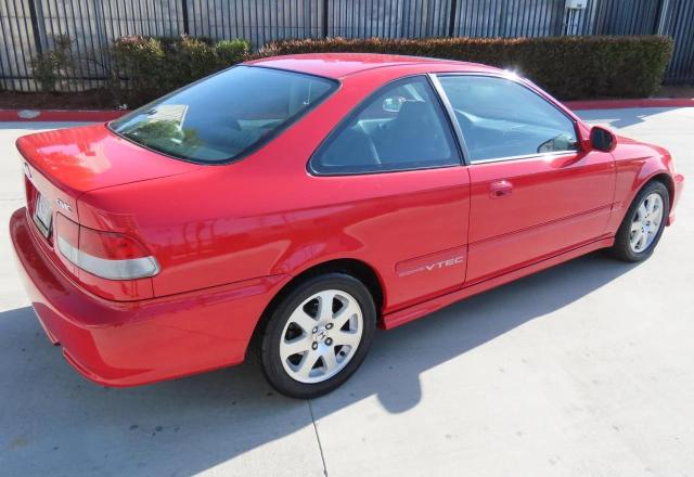 1HGEM115XYL042004 - 2000 HONDA CIVIC SI RED photo 3