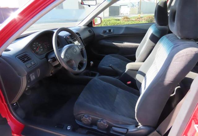 1HGEM115XYL042004 - 2000 HONDA CIVIC SI RED photo 9