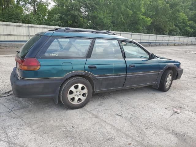 4S3BG6853W7628514 - 1998 SUBARU LEGACY L 30TH ANNIVERSARY OUTBACK GREEN photo 3