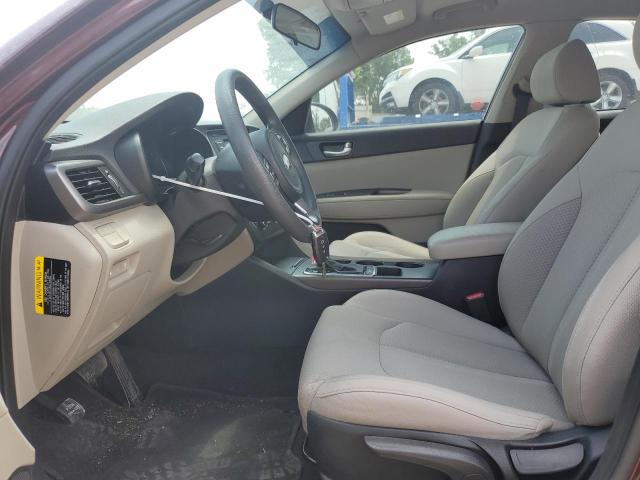 5XXGT4L32GG011013 - 2016 KIA OPTIMA LX Қызыл фото 7