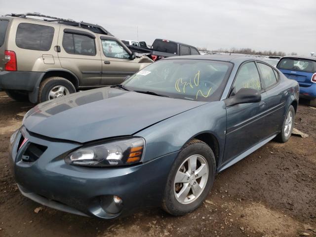 2G2WP552071185019 - 2007 PONTIAC GRAND PRIX Синій фото 2