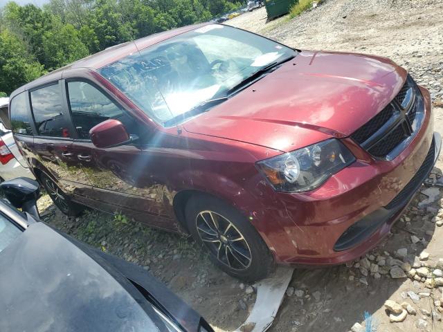 2C4RDGBG6HR849565 - 2017 DODGE GRAND CARA SE RED photo 4