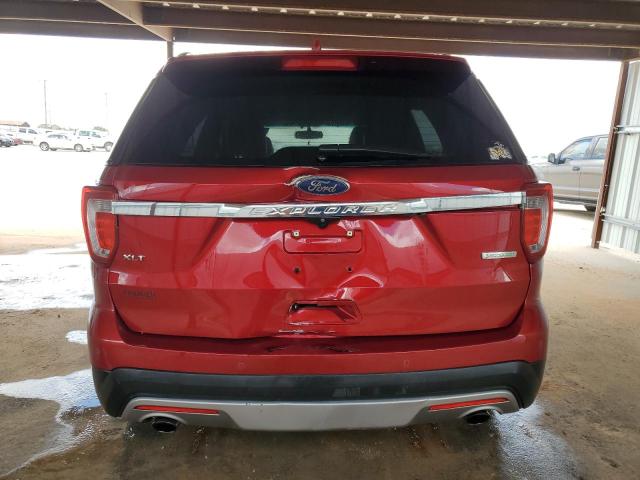 1FM5K7DH8GGB17475 - 2016 FORD EXPLORER XLT MAROON photo 6