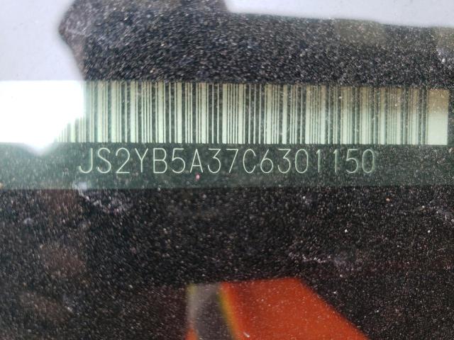 JS2YB5A37C6301150 - 2012 SUZUKI SX4 GRAY photo 13