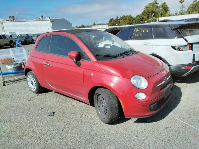 3C3CFFDR7FT707409 - 2015 FIAT 500 POP RED photo 4