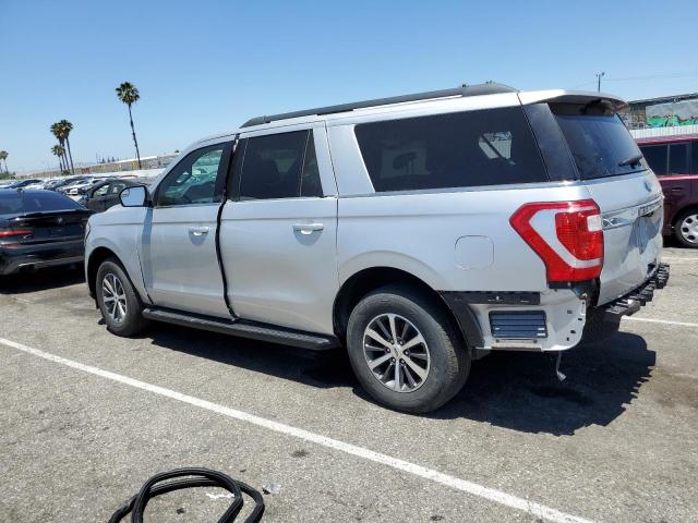 1FMJK1HTXKEA14413 - 2019 FORD EXPEDITION MAX XLT SILVER photo 2