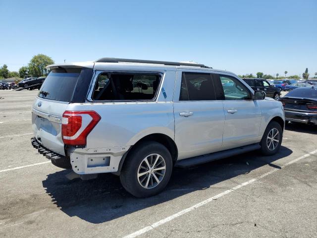 1FMJK1HTXKEA14413 - 2019 FORD EXPEDITION MAX XLT SILVER photo 3