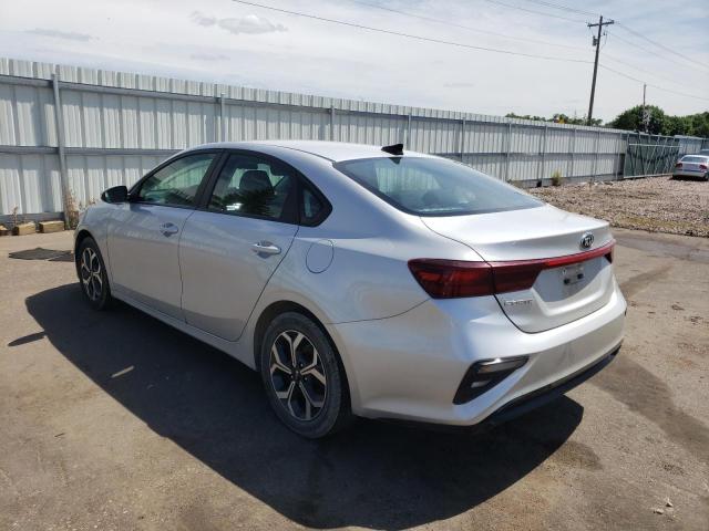 3KPF24ADXKE010462 - 2019 KIA FORTE FE SILVER photo 2