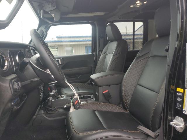 1C4JJXP64NW232593 - 2022 JEEP WRANGLER U SAHARA 4XE BLACK photo 7