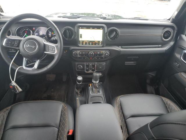 1C4JJXP64NW232593 - 2022 JEEP WRANGLER U SAHARA 4XE BLACK photo 8