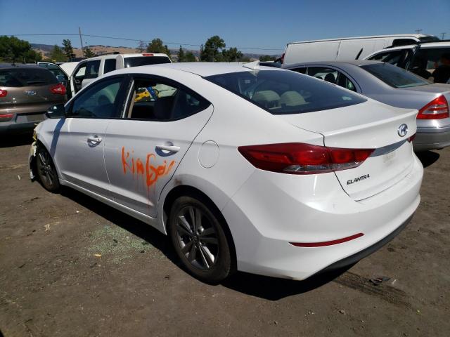 5NPD84LF2HH174877 - 2017 HYUNDAI ELANTRA SE WHITE photo 2