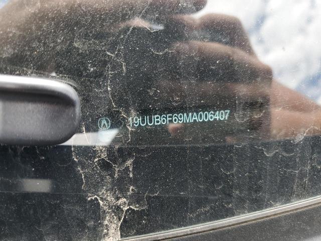 19UUB6F69MA006407 - 2021 ACURA TLX ADVANCE შავი ფოტო 12