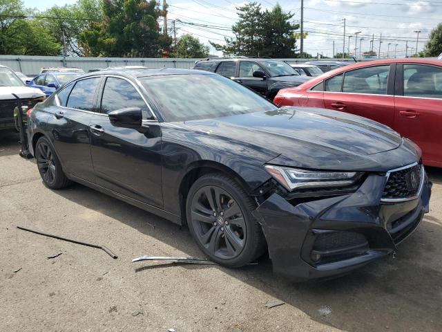 19UUB6F69MA006407 - 2021 ACURA TLX ADVANCE შავი ფოტო 4