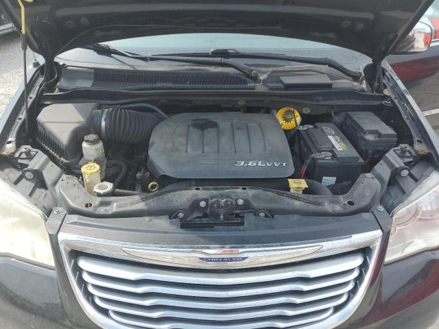 2C4RC1CG6FR601506 - 2015 CHRYSLER TOWN & COU TOURING L BLACK photo 12