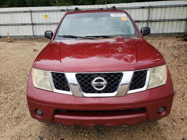 5N1AR18U86C649555 - 2006 NISSAN PATHFINDER LE RED photo 5