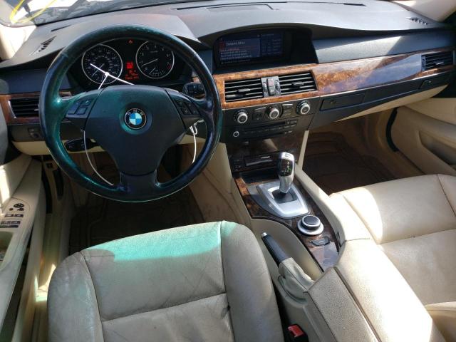 WBANV13588CZ57973 - 2008 BMW 528 XI BLUE photo 8