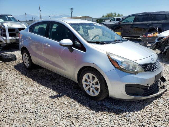 KNADM4A38D6177479 - 2013 KIA RIO LX GRAY photo 4