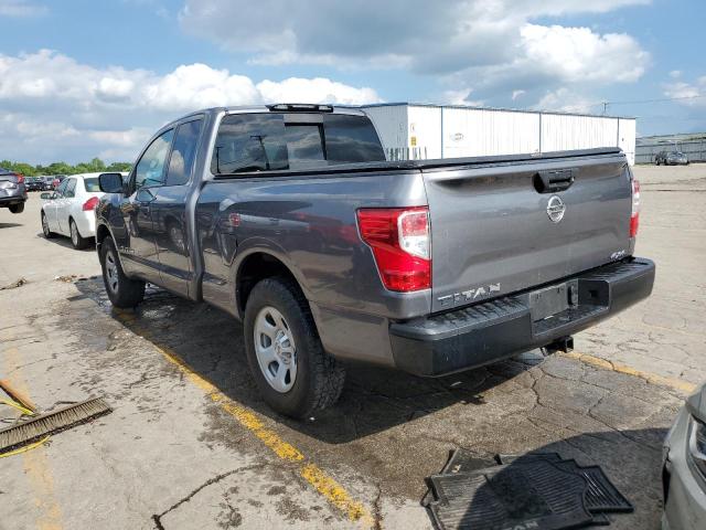 1N6AA1CJ2KN515323 - 2019 NISSAN TITAN S GRAY photo 2