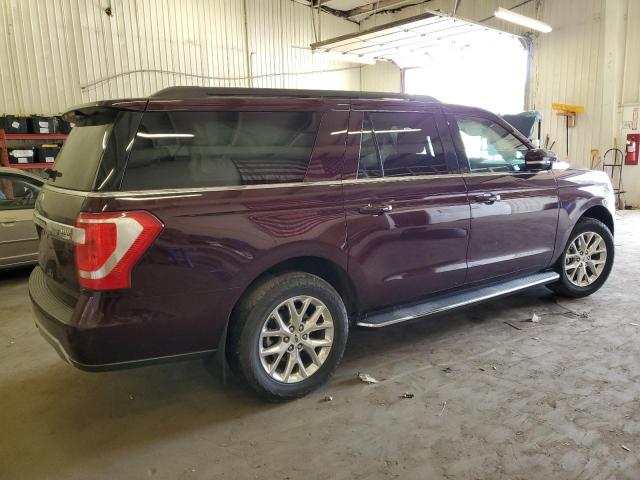 1FMJK1JT0LEA56231 - 2020 FORD EXPEDITION MAX XLT MAROON photo 3