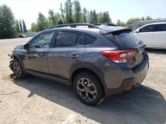 JF2GTHSC7NH236103 - 2022 SUBARU CROSSTREK SPORT BLACK photo 2