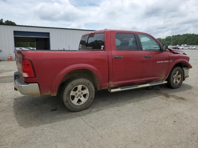 1C6RD7LT2CS308586 - 2012 DODGE RAM 1500 SLT MAROON photo 3