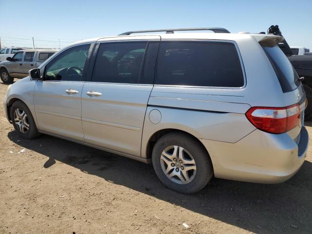 5FNRL388X6B094585 - 2006 HONDA ODYSSEY TOURING SILVER photo 2