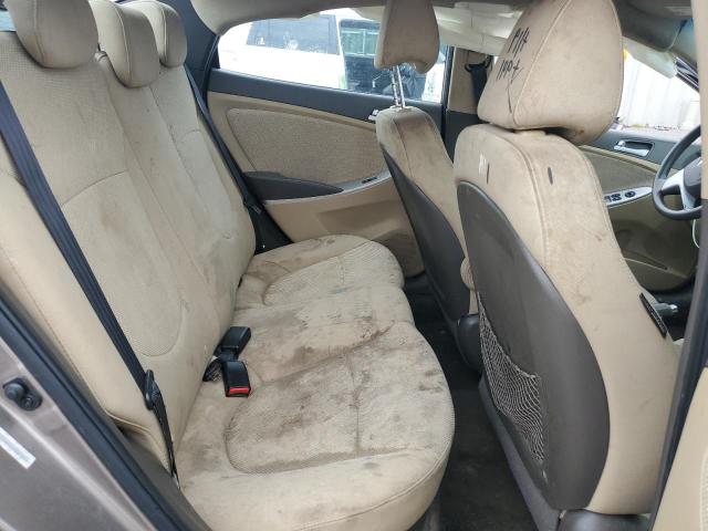 KMHCT4AE6DU306507 - 2013 HYUNDAI ACCENT GLS Qəhvəyi foto 10