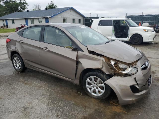 KMHCT4AE6DU306507 - 2013 HYUNDAI ACCENT GLS Qəhvəyi foto 4