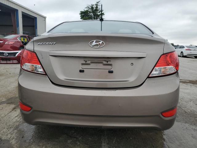 KMHCT4AE6DU306507 - 2013 HYUNDAI ACCENT GLS Qəhvəyi foto 6