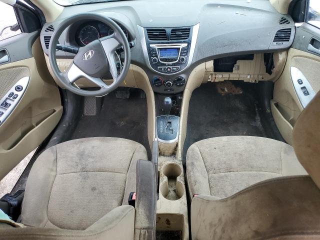 KMHCT4AE6DU306507 - 2013 HYUNDAI ACCENT GLS Qəhvəyi foto 8