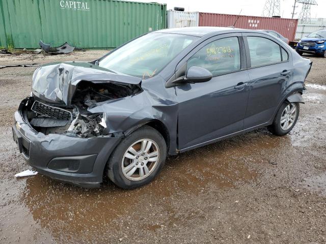1G1JA5SH9C4178870 - 2012 CHEVROLET SONIC LS GRAY photo 1