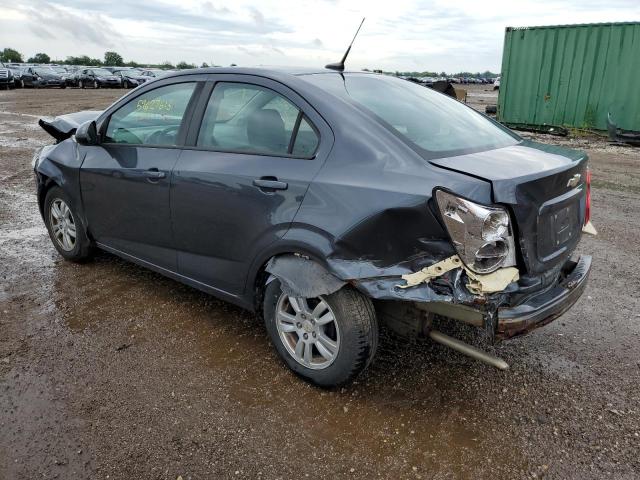 1G1JA5SH9C4178870 - 2012 CHEVROLET SONIC LS GRAY photo 2