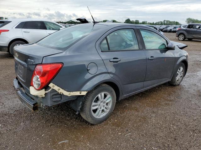 1G1JA5SH9C4178870 - 2012 CHEVROLET SONIC LS GRAY photo 3