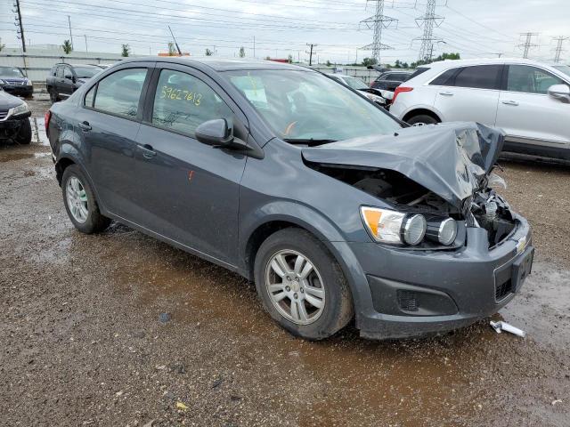 1G1JA5SH9C4178870 - 2012 CHEVROLET SONIC LS GRAY photo 4