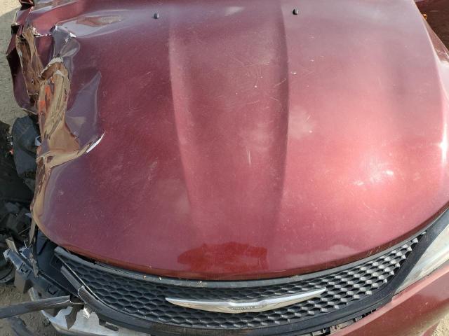 1C3CCCBB8GN145888 - 2016 CHRYSLER 200 S BURGUNDY photo 11