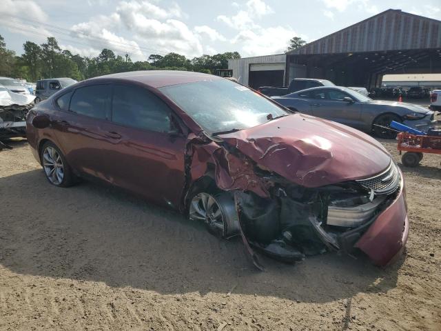 1C3CCCBB8GN145888 - 2016 CHRYSLER 200 S BURGUNDY photo 4