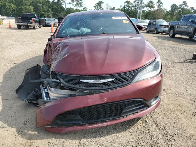 1C3CCCBB8GN145888 - 2016 CHRYSLER 200 S BURGUNDY photo 5