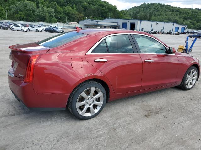 1G6AH5RX4E0116998 - 2014 CADILLAC ATS LUXURY RED photo 3