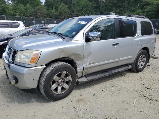 5N1AA08B56N728332 - 2006 NISSAN ARMADA SE SILVER photo 1