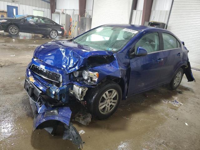 1G1JC5SG4E4221077 - 2014 CHEVROLET SONIC LT BLUE photo 1