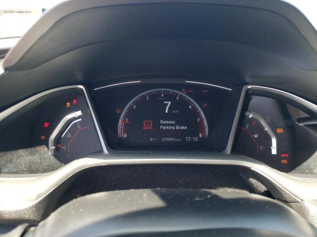 2HGFC2E88KH525951 - 2019 HONDA CIVIC SPORT RED photo 9
