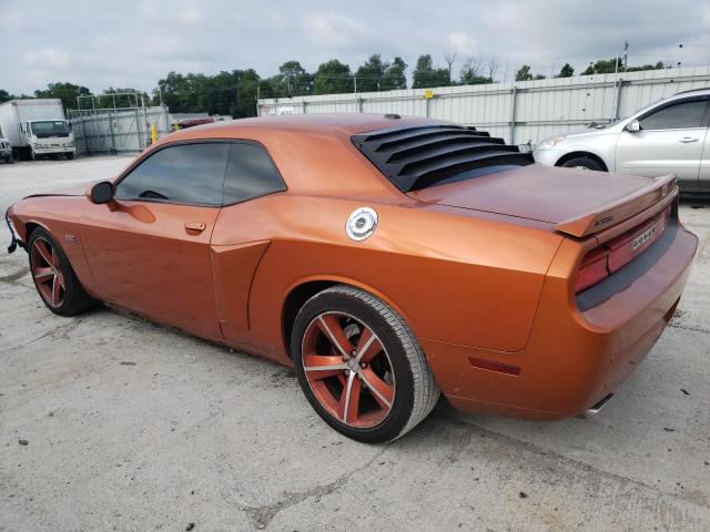 2B3CJ7DJ3BH540691 - 2011 DODGE CHALLENGER SRT-8 ORANGE photo 2