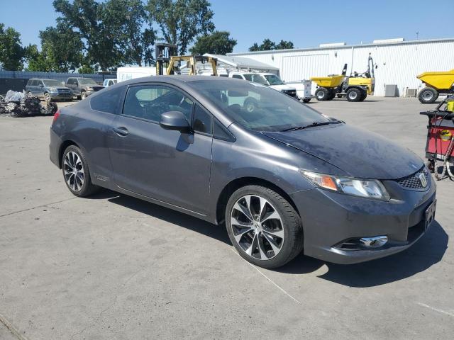 2HGFG4A5XDH702059 - 2013 HONDA CIVIC SI GRAY photo 4