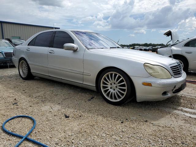 WDBNG70J22A310536 - 2002 MERCEDES-BENZ S 430 SILVER photo 4