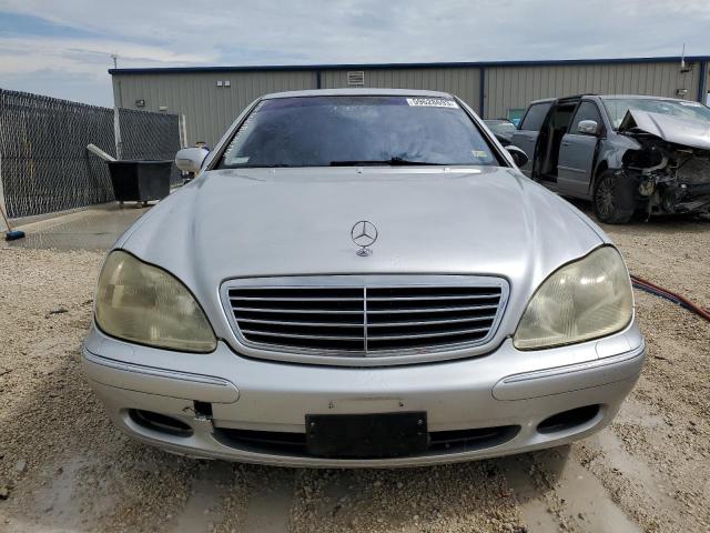WDBNG70J22A310536 - 2002 MERCEDES-BENZ S 430 SILVER photo 5