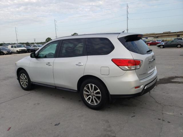 5N1AR2MN4EC625062 - 2014 NISSAN PATHFINDER S SILVER photo 2