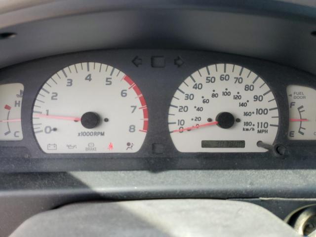 5TEGN92N44Z394203 - 2004 TOYOTA TACOMA DOUBLE CAB PRERUNNER SILVER photo 9