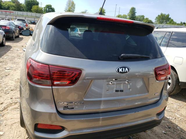 5XYPG4A39KG509625 - 2019 KIA SORENTO L GRAY photo 6