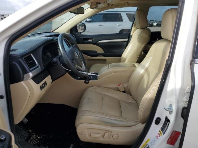 5TDKKRFHXGS148846 - 2016 TOYOTA HIGHLANDER XLE Սպիտակ լուսանկար 7